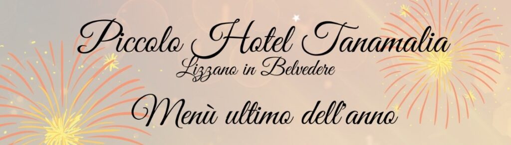 Menù ultimo dell'Anno