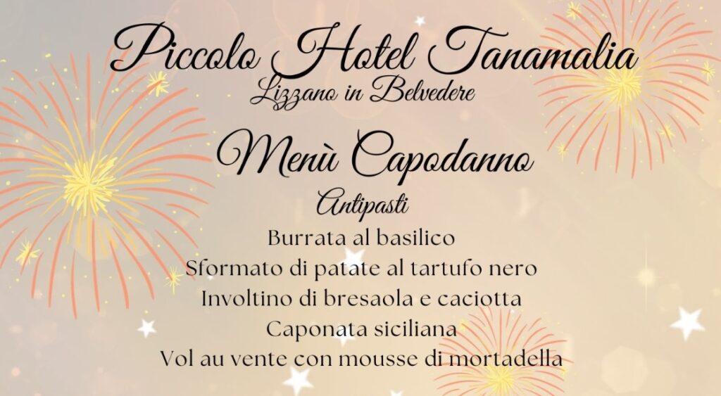 MENU' CAPODANNO